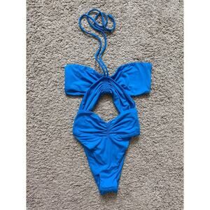 Riot Swim NWOT Women’s Phoenix Halter‎ Cutout One Piece Size XS
